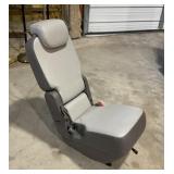 Center console folding seat