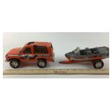 80's Nylint Bass Chaser Bronco, Trailer & Boat