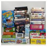 Board Games and Family VHS Movies