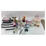 Decorative Figurines, Glass Vials, Syringes, Taco