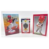 Reds Bobbleheads- Puig, Hamilton, Eagle