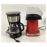 Living Solutions Coffee Maker, Nostalgia Popcorn M