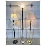3 floor lamps