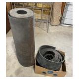 construction material, 36in, 6in rubber