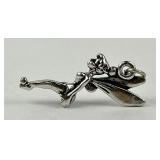 Sterling silver Tinkerbell charm Disney 1.14
