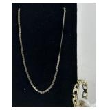 .925 Italy Sterling Silver Chain, 2.50g TW 18