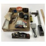 Hand Tools, Hole Saws, Spot Putty, Ruler