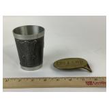Mullingar Pewter Cup, Ireland Belt Buckle