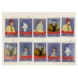 10- 1998 Anastasia Sealed Trading Card Packs