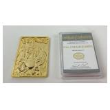 Pokemon 1999 Charizard 23 Karat Gold Plated w/ COA