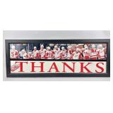 Detroit Red Wings Hockey Sign Poster- 36'x12'