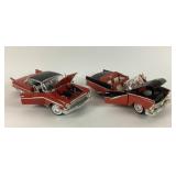 1:18 Chrysler 300E, Ford Sunliner Diecast Cars