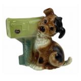 Royal Copley Dog Figure Planter