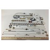 Costume Jewelry: Stone chip and pearl like