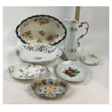 Haviland Limoges Porcelain Plates, Austrian, Engla