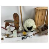 Children's Toys, Chrisha Plush, Rocking Horse