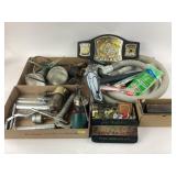 Tools, Compass, Sharpening Stones, Belt +