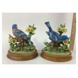 Blue Bird Figurines By Andrea
