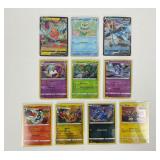 10 Pokemon Trading Cards