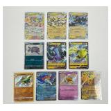 10 Pokemon Trading Cards