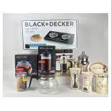 Black+Decker Buffet, Bodum Coffee Makers, more