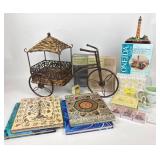 Oneida Lighthouse Statue, Tricycle Decor, Journals