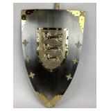 Steel Shield With Gold Accents, Richard the Lionhe