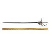 Replica Renaissance Style Rapier Sword With Scabba
