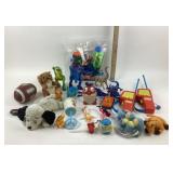 Toy Figurines, Plush Animals, Assorted Toys