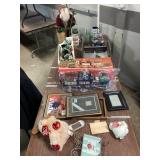 Santa Illuminated Train, Army Jet Toy, Coca Cola &