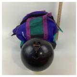 Ebonite Magnum Bowling Ball With Bag
