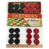 Halsam Checkers with Original Box