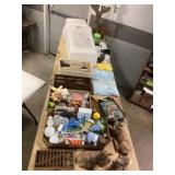 Cornerstone Gift Wrap Organizer, Wooden Deer Displ