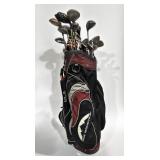 Golf Clubs, bag, Wilson, copperhead, ping