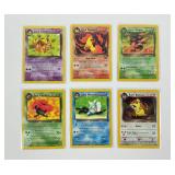 6 Pokemon Vintage Dark Trading Cards