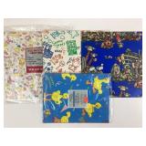 NOS & VTG Children's Gift Wrap Collection