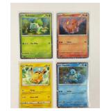Pokemon Pikachu, Squirtle, Bulbasaur, & Charmander