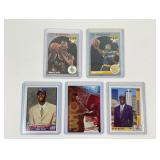 Vintage NBA Basketball Rookies Card Collection