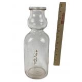 Hydrox Clear Glass Milk Bottle