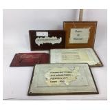 Decorative Wooden Signs, Coca-Cola Plaque