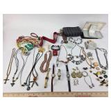 Costume Jewelry, Watches, Necklaces, Pins