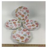 Seashell Salad Ceramic Plates, Made in Portugal