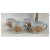 Portugal Ceramic Shell Design Coffee Mugs