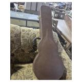 Guitar Case With Red Velvet Lining