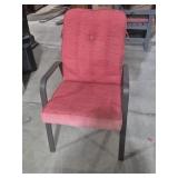 Metal Patio Chair With Cushion