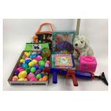 Toys, Books, Dolls, and Barbie Case