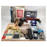 Minolta Camera With Aetna Lens, Knitting Books, GE