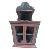 Decorative Wall-Mounted Wooden Display Corner