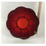 New Martinsville Radiance Ruby Red Platter