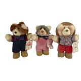 Wendy's Plush Bears With Ruskins Boots